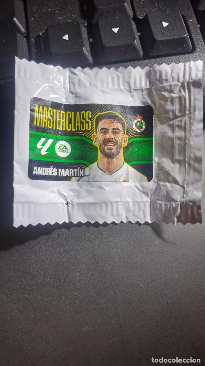 Coleccionismo cromos antiguos: CROMO ANDRES MARTIN MASTERCLASS RACING DE SANTANDER CHICLE LIGA 2026 2027 26 27 ESTE PANINI NUNCA PE