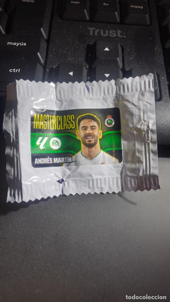 Coleccionismo cromos antiguos: CROMO ANDRES MARTIN MASTERCLASS RACING DE SANTANDER CHICLE LIGA 2026 2027 26 27 ESTE PANINI NUNCA PE