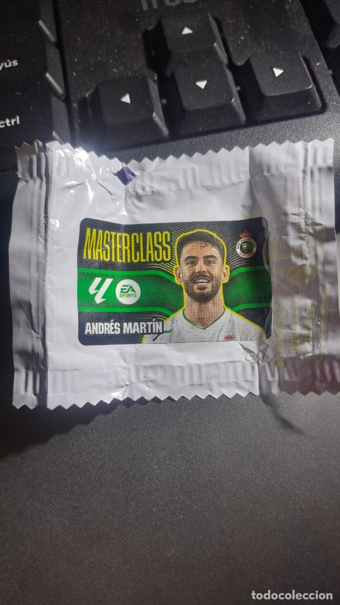 Coleccionismo cromos antiguos: CROMO ANDRES MARTIN MASTERCLASS RACING DE SANTANDER CHICLE LIGA 2026 2027 26 27 ESTE PANINI NUNCA PE