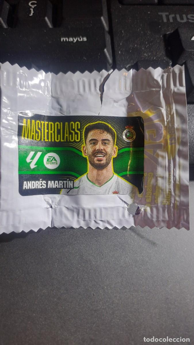 Coleccionismo cromos antiguos: CROMO ANDRES MARTIN MASTERCLASS RACING DE SANTANDER CHICLE LIGA 2026 2027 26 27 ESTE PANINI NUNCA PE