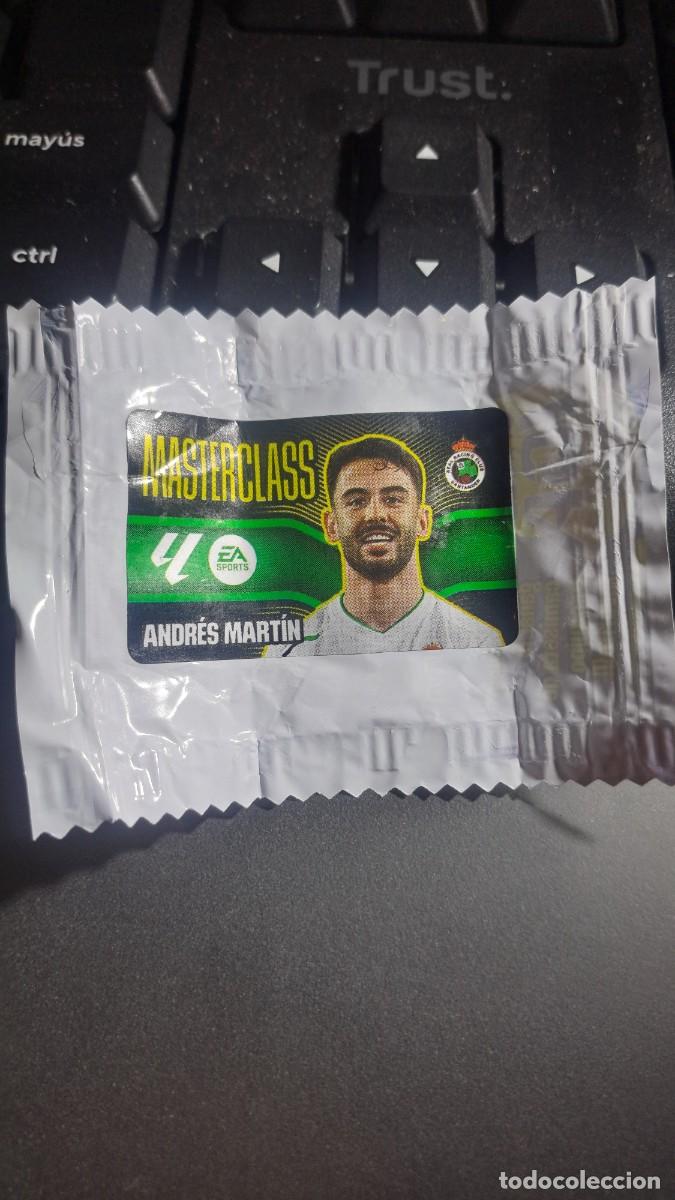 Coleccionismo cromos antiguos: CROMO ANDRES MARTIN MASTERCLASS RACING DE SANTANDER CHICLE LIGA 2026 2027 26 27 ESTE PANINI NUNCA PE