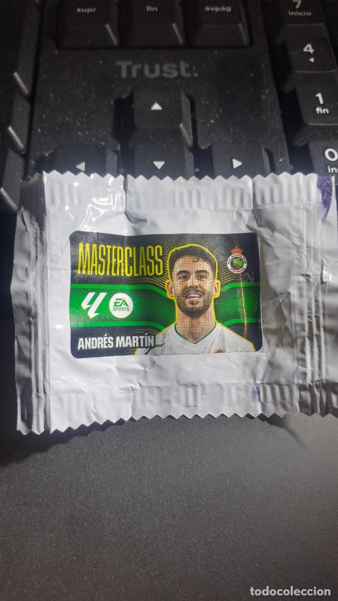 Coleccionismo cromos antiguos: CROMO ANDRES MARTIN MASTERCLASS RACING DE SANTANDER CHICLE LIGA 2026 2027 26 27 ESTE PANINI NUNCA PE