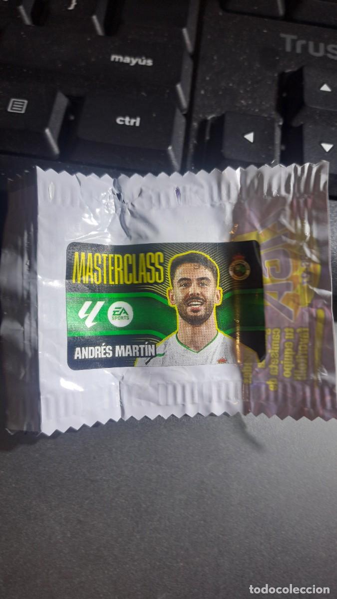 Coleccionismo cromos antiguos: CROMO ANDRES MARTIN MASTERCLASS RACING DE SANTANDER CHICLE LIGA 2026 2027 26 27 ESTE PANINI NUNCA PE