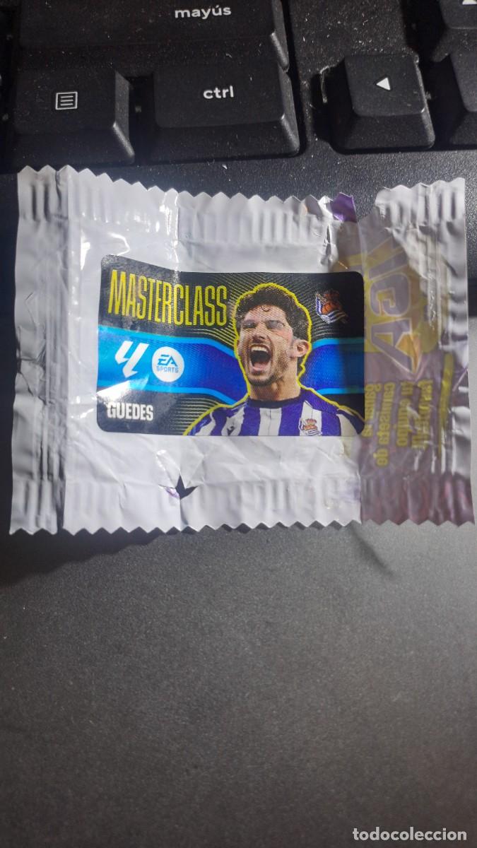 Coleccionismo cromos antiguos: CROMO GUEDES MASTERCLASS REAL SOCIEDAD CHICLE LIGA 2026 2027 26 27 ESTE PANINI NUNCA PEGADO