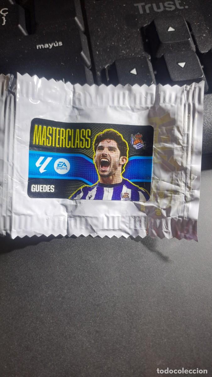 Coleccionismo cromos antiguos: CROMO GUEDES MASTERCLASS REAL SOCIEDAD CHICLE LIGA 2026 2027 26 27 ESTE PANINI NUNCA PEGADO