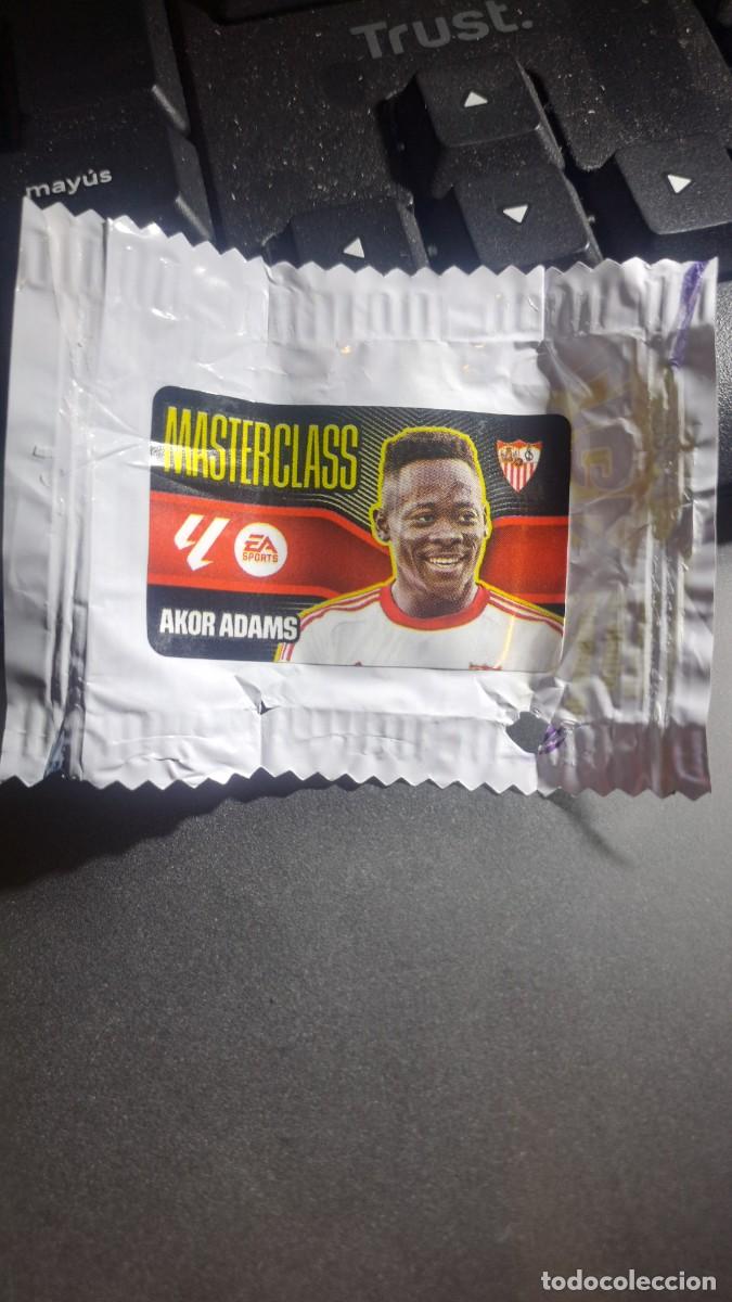 Coleccionismo cromos antiguos: CROMO AKOR ADAMS MASTERCLASS SEVILLA CHICLE LIGA 2026 2027 26 27 ESTE PANINI NUNCA PEGADO