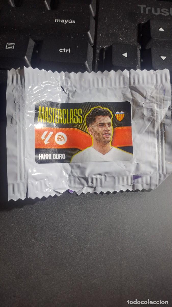 Coleccionismo cromos antiguos: CROMO HUGO DURO MASTERCLASS VALENCIA CHICLE LIGA 2026 2027 26 27 ESTE PANINI NUNCA PEGADO