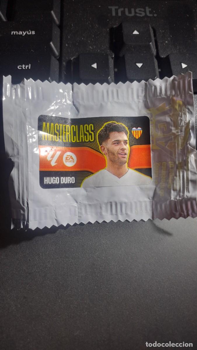 Collectable Antique Stickers: CROMO HUGO DURO MASTERCLASS VALENCIA CHICLE LIGA 2026 2027 26 27 ESTE PANINI NUNCA PEGADO