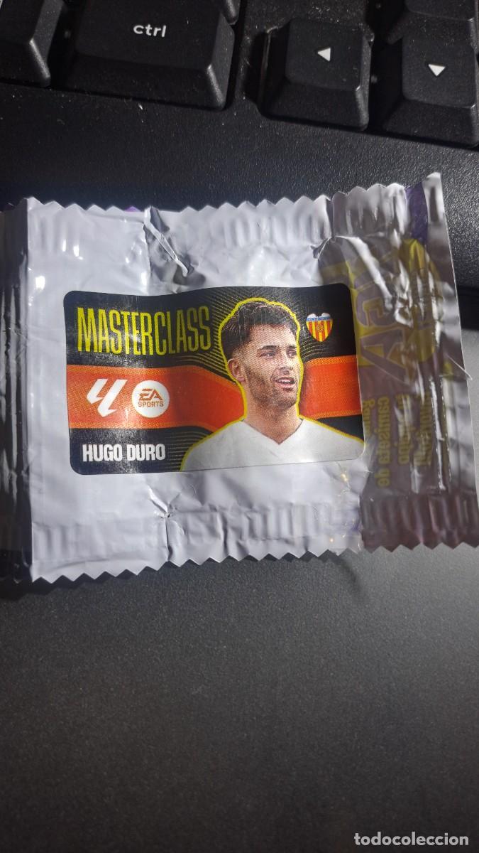 Collectable Antique Stickers: CROMO HUGO DURO MASTERCLASS VALENCIA CHICLE LIGA 2026 2027 26 27 ESTE PANINI NUNCA PEGADO