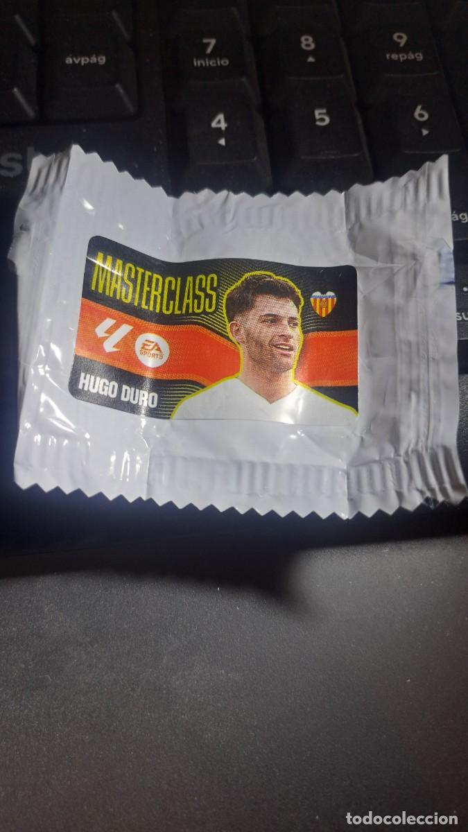 Collectable Antique Stickers: CROMO HUGO DURO MASTERCLASS VALENCIA CHICLE LIGA 2026 2027 26 27 ESTE PANINI NUNCA PEGADO