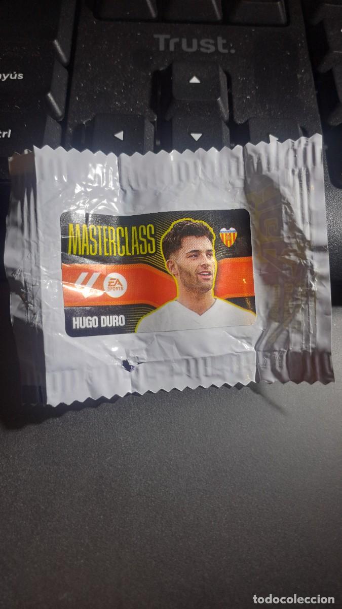 Collectable Antique Stickers: CROMO HUGO DURO MASTERCLASS VALENCIA CHICLE LIGA 2026 2027 26 27 ESTE PANINI NUNCA PEGADO