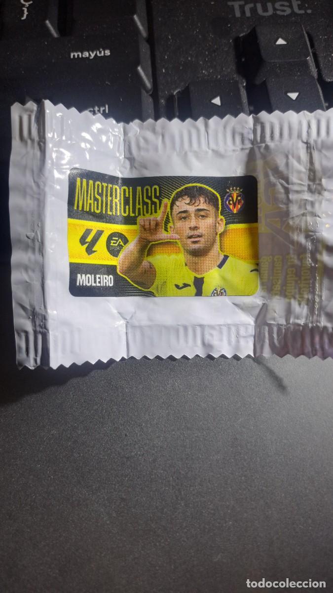 Coleccionismo cromos antiguos: CROMO MOLEIRO MASTERCLASS VILLARREAL CHICLE LIGA 2026 2027 26 27 ESTE PANINI NUNCA PEGADO
