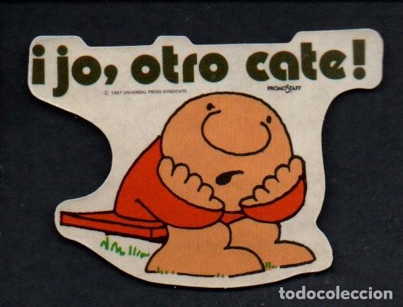 Coleccionismo cromos antiguos: CROMO ADHESIVO, DONUTS - &iexcl; JO, OTRO CATE !. 1987 UNIVERSAL PRESS SINDICATE. SIN PEGAR