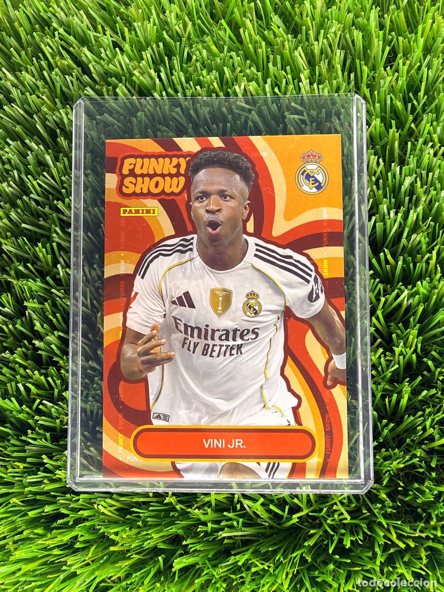 Coleccionismo cromos antiguos: N&ordm; 54 Vin&iacute;cius Jr Funky Show Real Madrid CF Panini Club Real Madrid CF 25 26