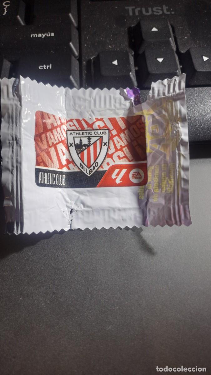 Coleccionismo cromos antiguos: CROMO ESCUDO ATHLETIC CLUB DE BILBAO CHICLE LIGA 2026 2027 26 27 ESTE PANINI NUNCA PEGADO