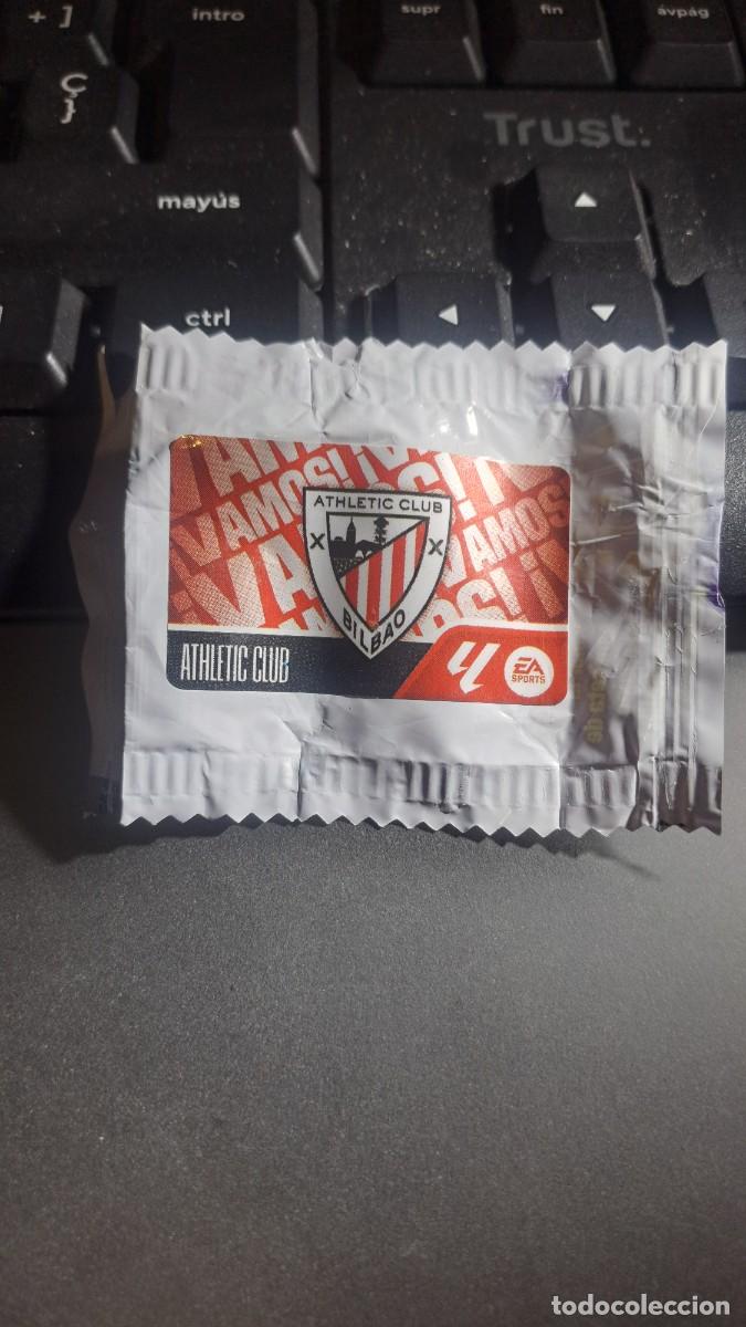 Coleccionismo cromos antiguos: CROMO ESCUDO ATHLETIC CLUB DE BILBAO CHICLE LIGA 2026 2027 26 27 ESTE PANINI NUNCA PEGADO