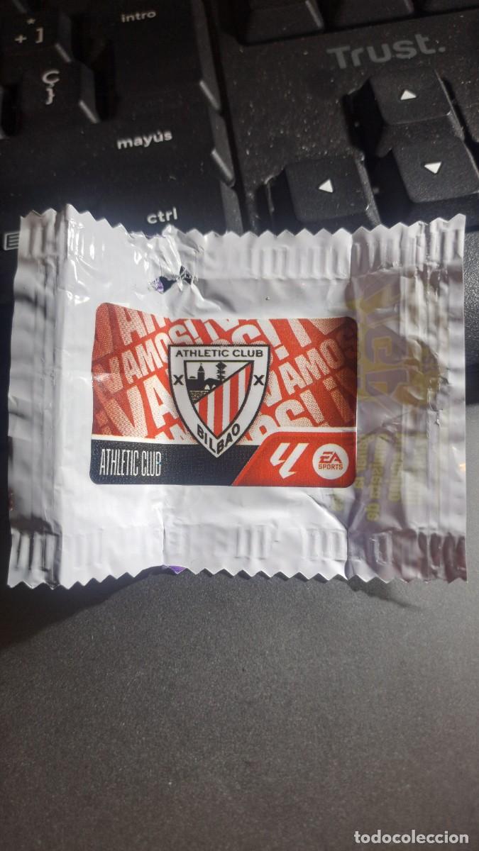 Coleccionismo cromos antiguos: CROMO ESCUDO ATHLETIC CLUB DE BILBAO CHICLE LIGA 2026 2027 26 27 ESTE PANINI NUNCA PEGADO