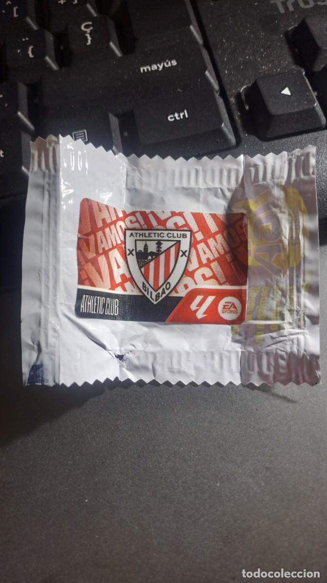 Coleccionismo cromos antiguos: CROMO ESCUDO ATHLETIC CLUB DE BILBAO CHICLE LIGA 2026 2027 26 27 ESTE PANINI NUNCA PEGADO