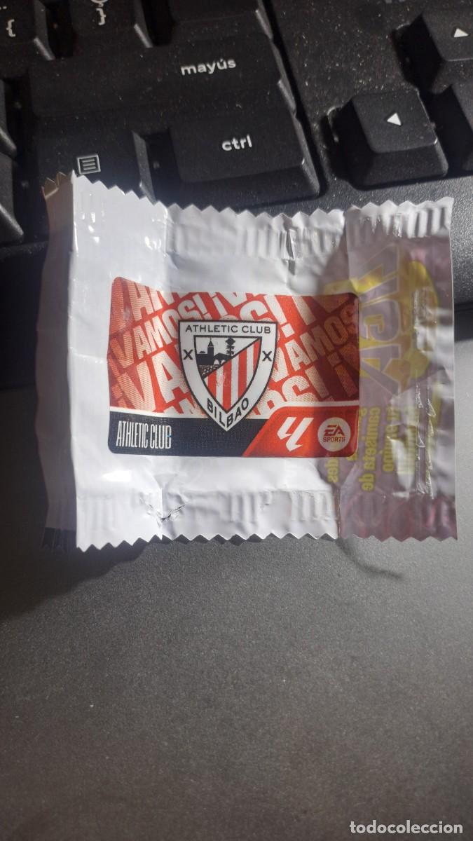 Coleccionismo cromos antiguos: CROMO ESCUDO ATHLETIC CLUB DE BILBAO CHICLE LIGA 2026 2027 26 27 ESTE PANINI NUNCA PEGADO