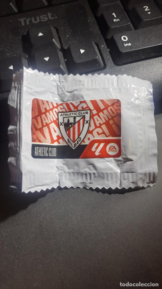 Coleccionismo cromos antiguos: CROMO ESCUDO ATHLETIC CLUB DE BILBAO CHICLE LIGA 2026 2027 26 27 ESTE PANINI NUNCA PEGADO