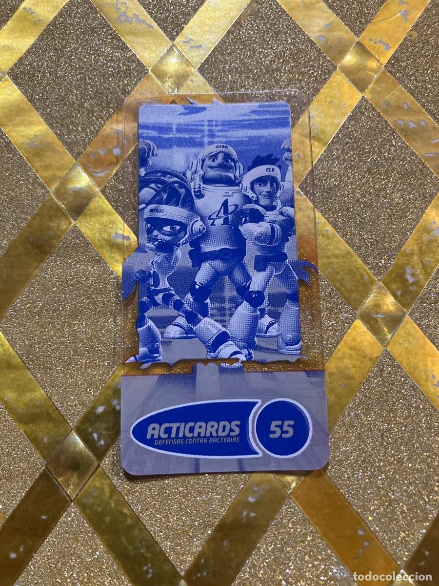 Coleccionismo cromos antiguos: CROMO DE ACTIMEL DANONE ACTICARDS NUMERO 55 !