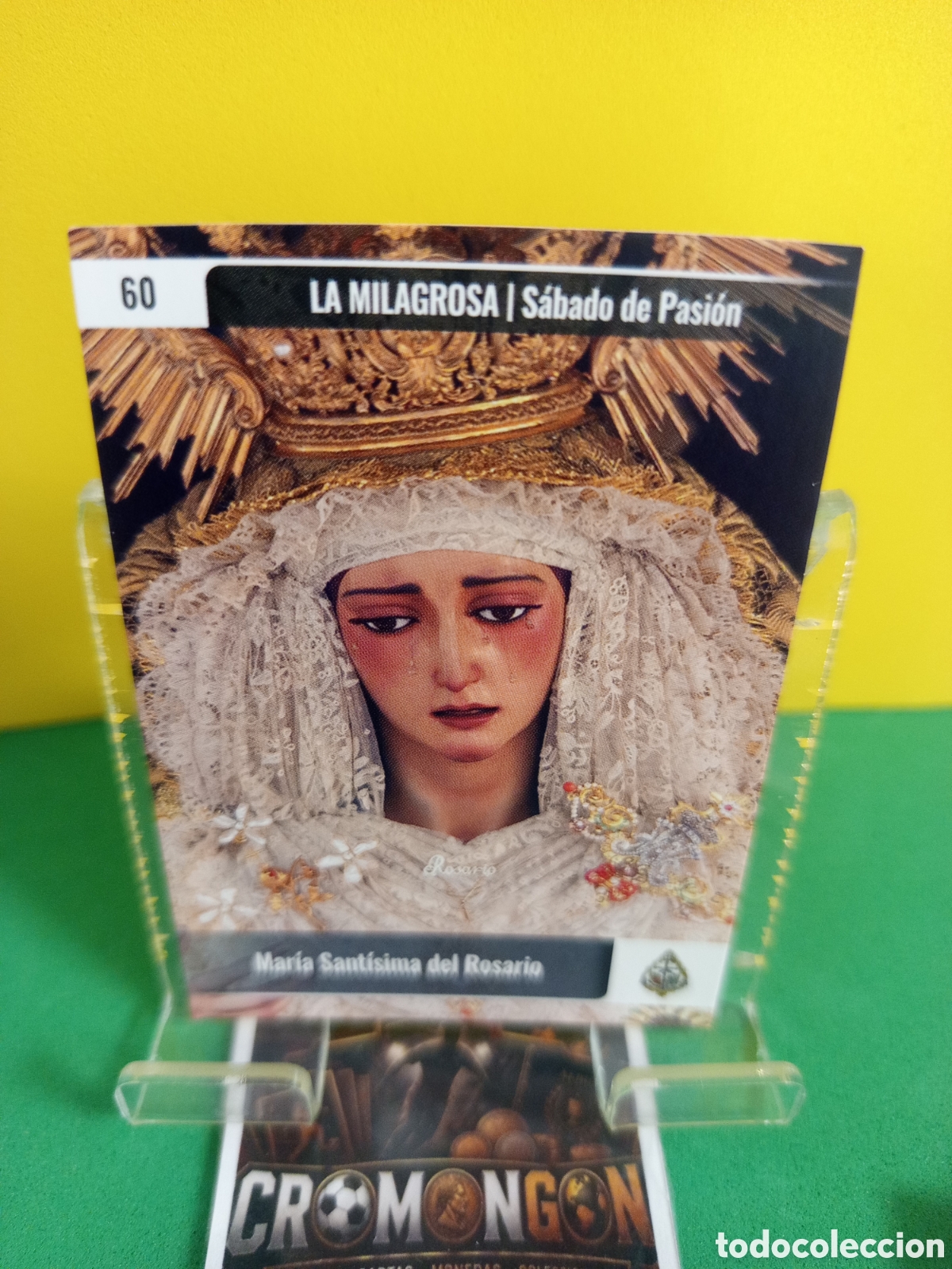 Coleccionismo cromos antiguos: ❇️ CROMO CARD 60.- HOLY CARDS SEMANA SANTA SEVILLA 2026 ❇️