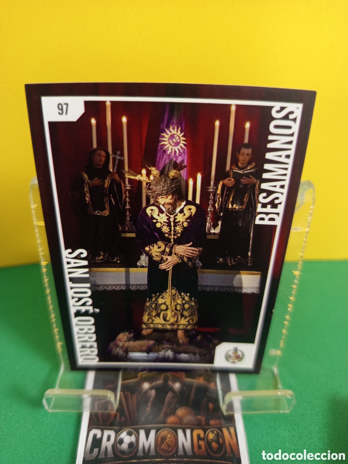 Coleccionismo cromos antiguos: ❇️ CROMO CARD 97.- HOLY CARDS SEMANA SANTA SEVILLA 2026 ❇️
