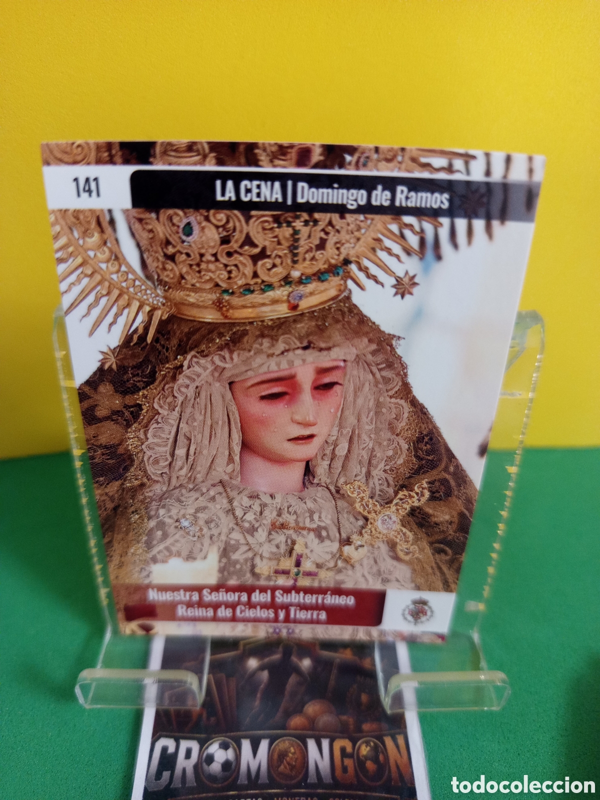 Coleccionismo cromos antiguos: ❇️ CROMO CARD 141.- HOLY CARDS SEMANA SANTA SEVILLA 2026❇️