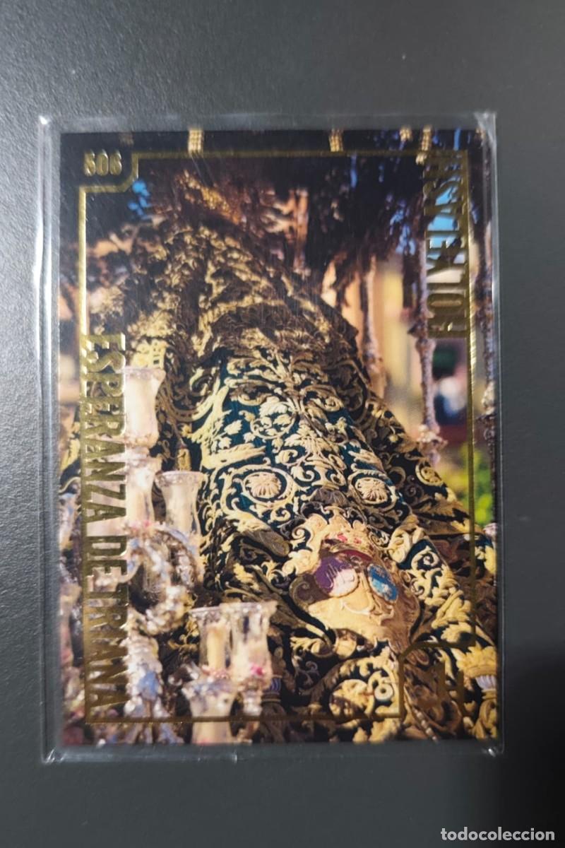 Coleccionismo cromos antiguos: Holy Cards Sevilla 2026 506 Holyflash Esperanza de Triana manto