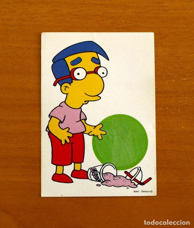 Coleccionismo cromos antiguos: The Simpsons - Cromo N&ordm; 2 - Editorial Panini A&ntilde;o 2000 - Nunca Pegado