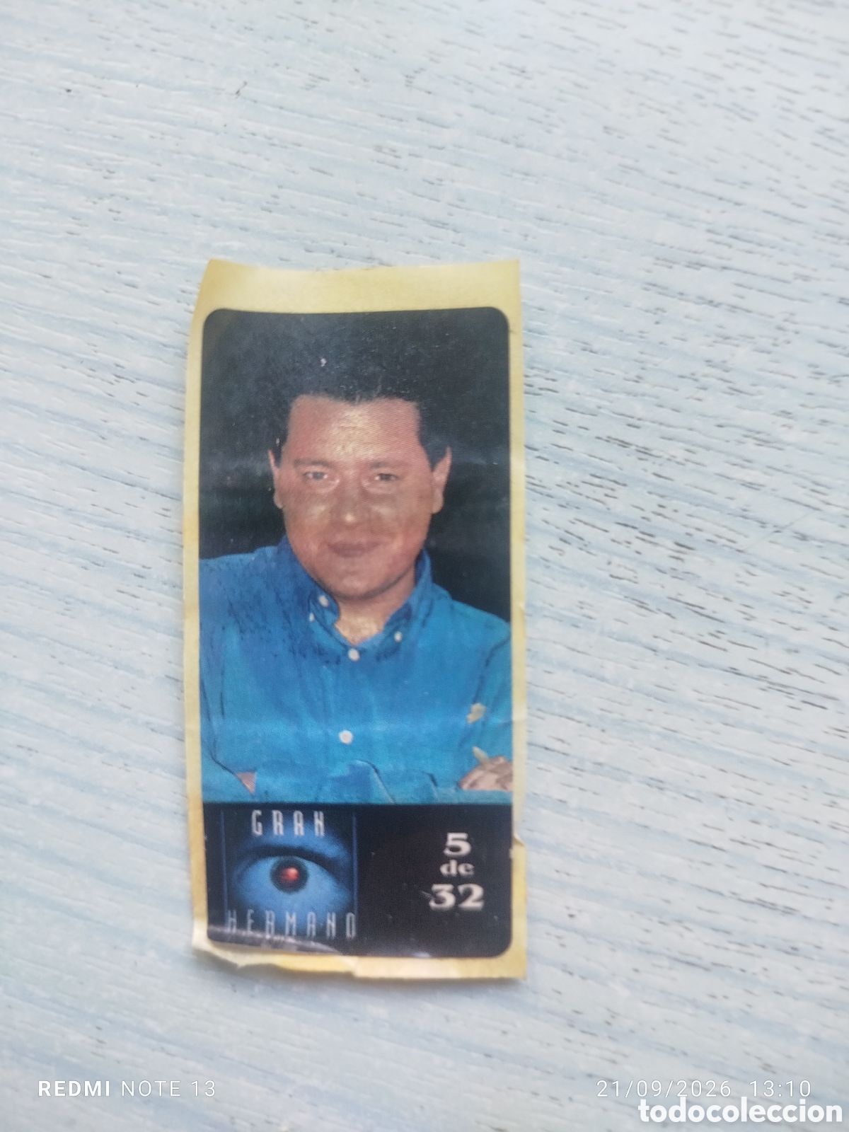Coleccionismo cromos antiguos: Cromo chicle gran hermano.n5
