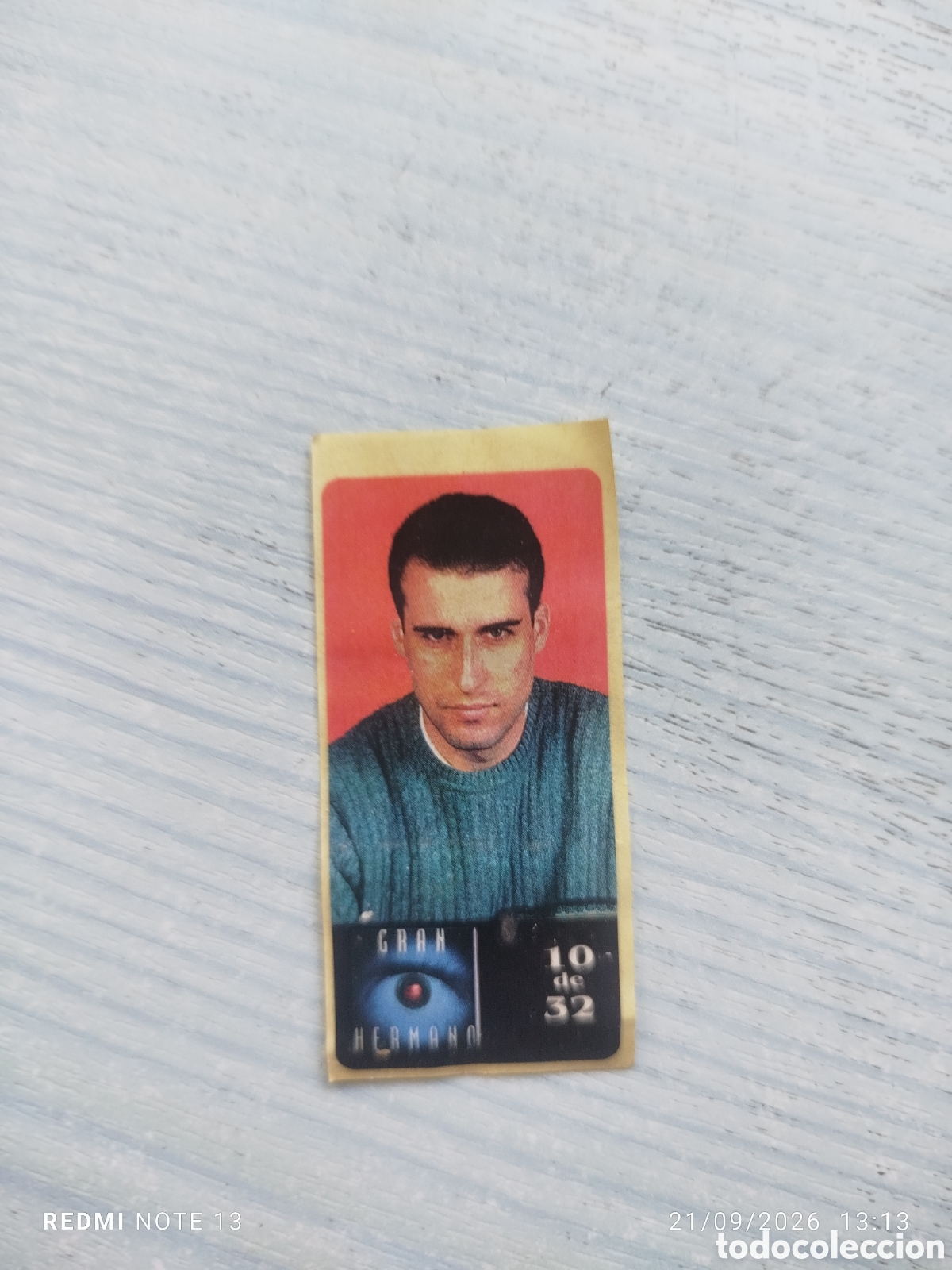 Coleccionismo cromos antiguos: Cromo chicle gran hermano n.10