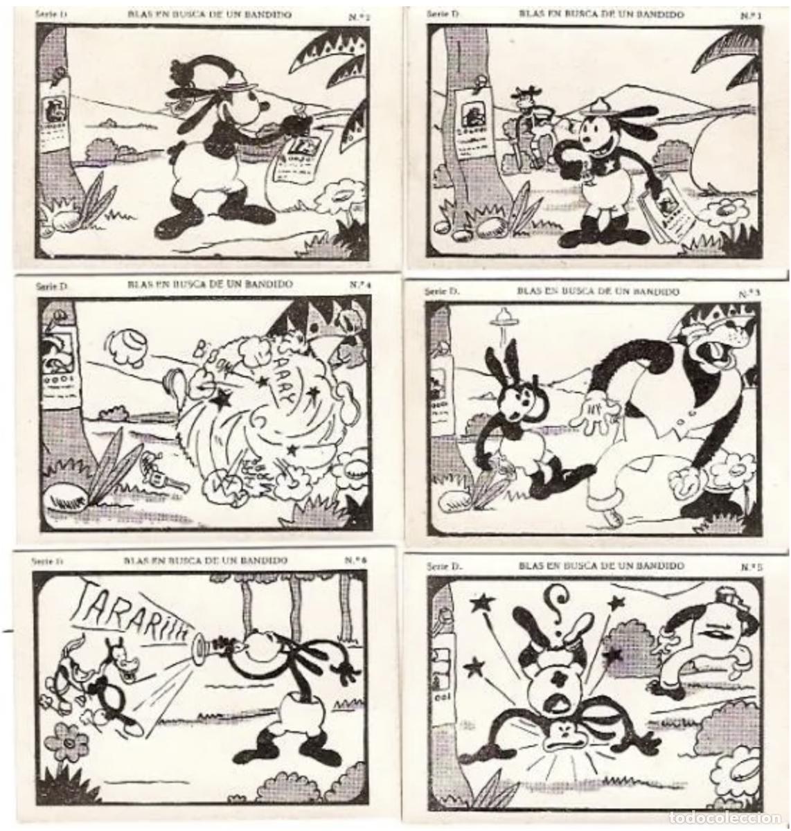 Coleccionismo cromos antiguos: BUSCADA - JUNCOSA CARDS OSWALD / MICKEY / BIMBO / FELIX (LOOKING TO BUY)