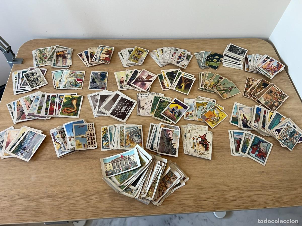 Coleccionismo cromos antiguos: LOTE 400+ cromos antiguos Chocolate varias Marcas Amatller Juncosa