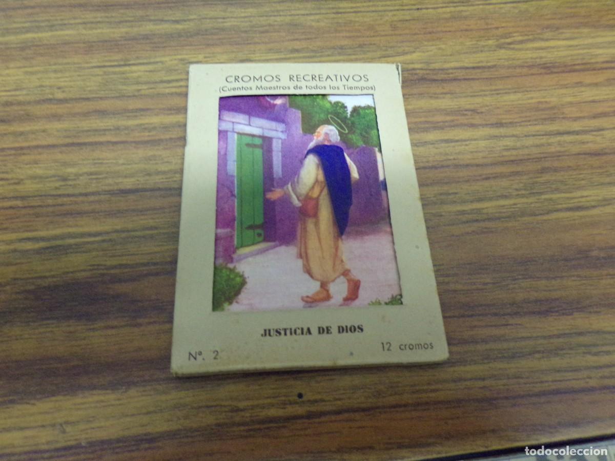 Sammeln alte Sammelbilder: cromos recreativos barsal justicia de dios numero 2 12 cromos