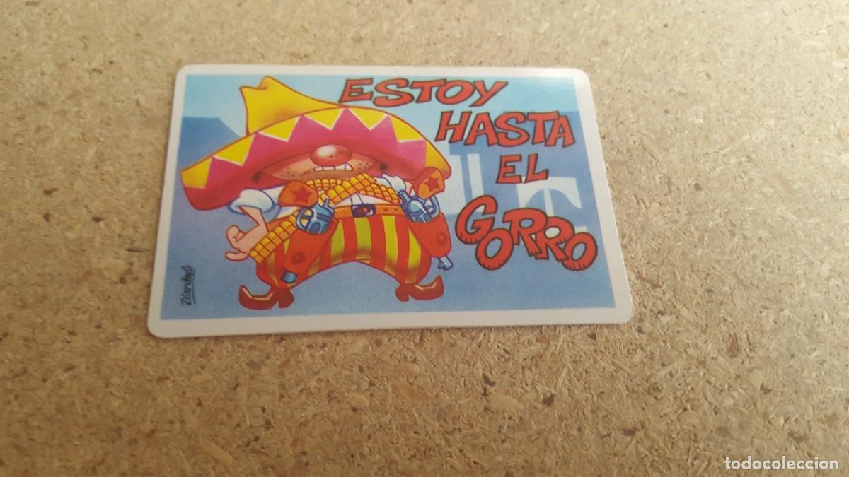Coleccionismo cromos antiguos: Cromo/pegatina Bollycao. Estoy hasta el gorro. Peguitarjetas II.