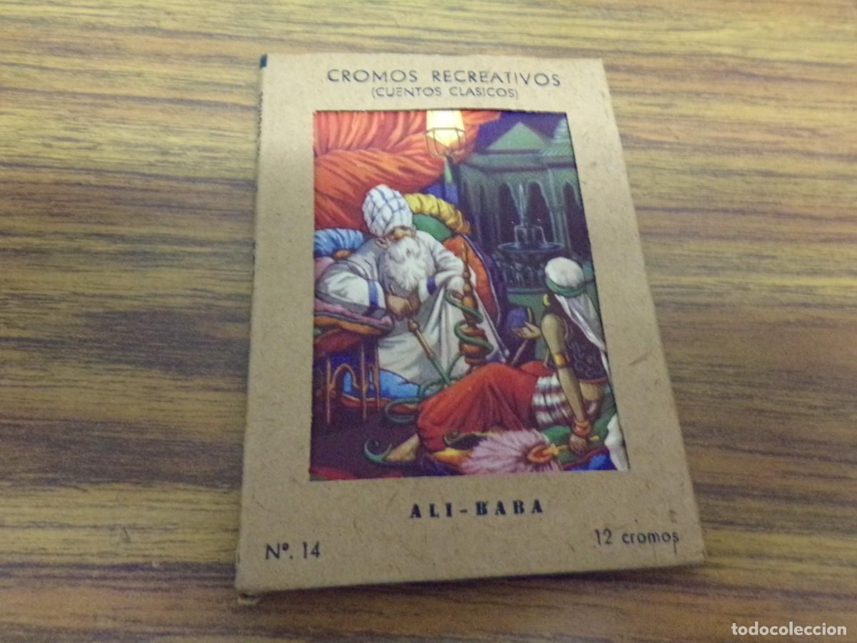 Coleccionismo cromos antiguos: cromos recreativos barsal ali-baba numero 14 12 cromos