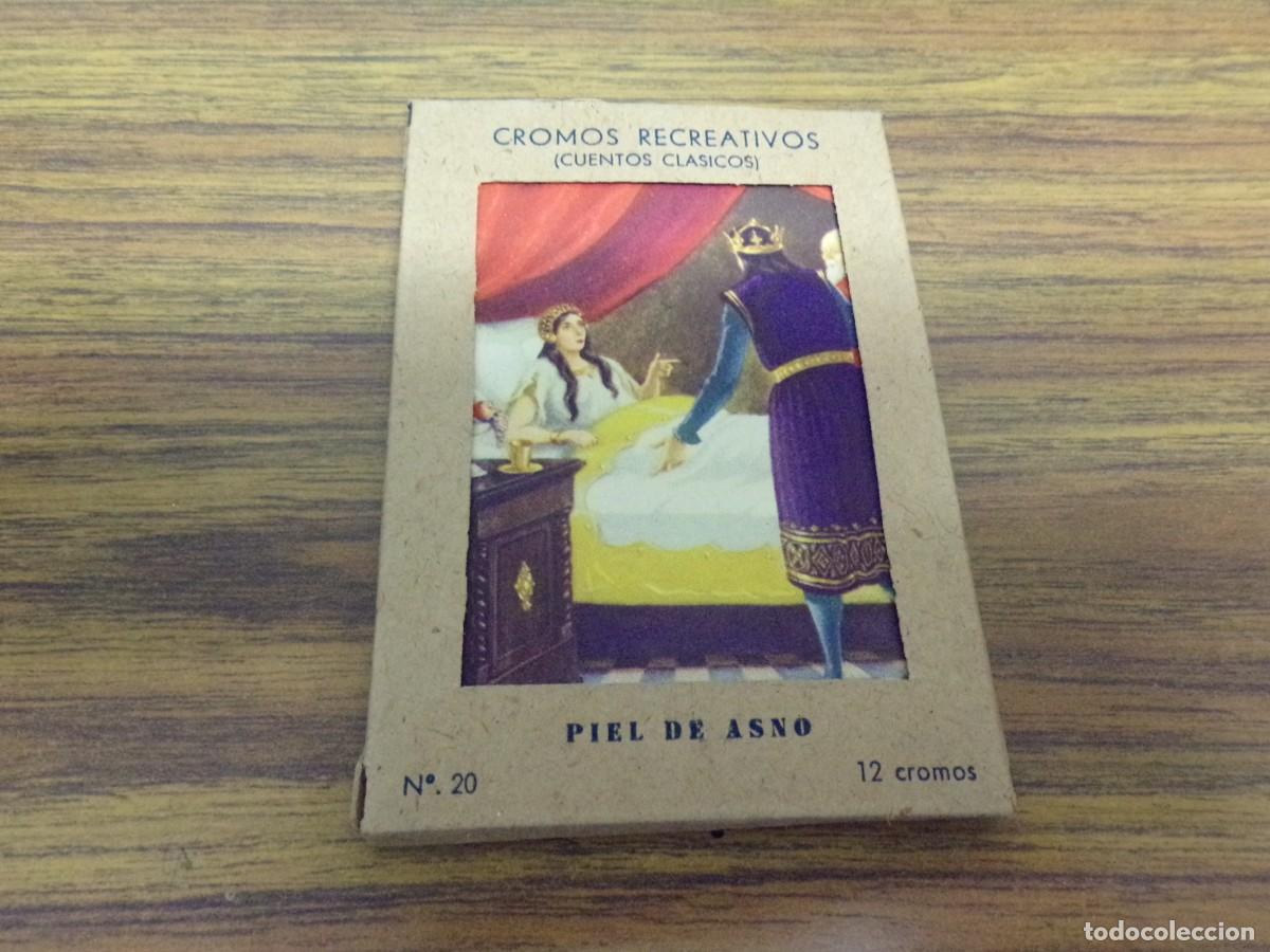 Coleccionismo cromos antiguos: cromos recreativos barsal piel de asno 12 cromos