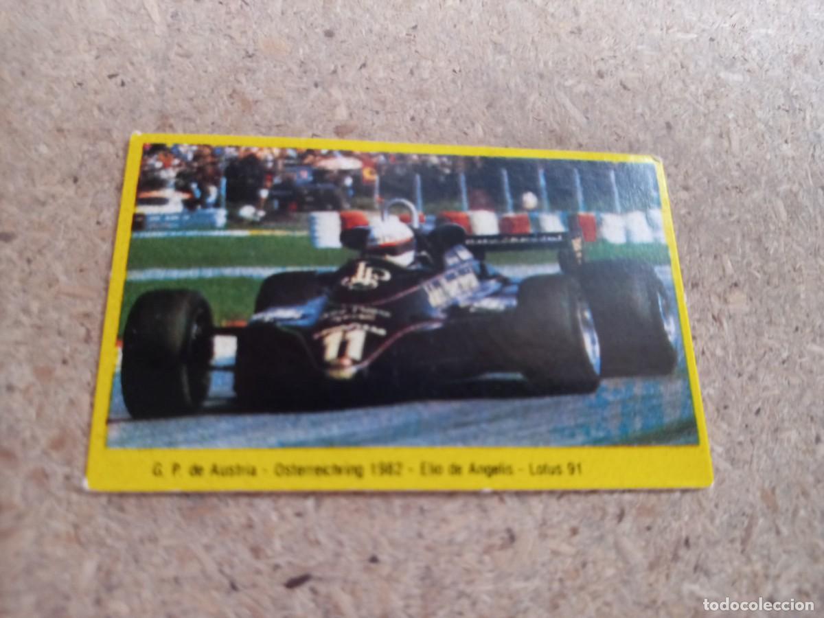 Coleccionismo cromos antiguos: Cromo Danone. Gran Prix Ford Formula 1. G.P de Austria, Osterreichring 1982, Elio De Angelis. N&ordm; 50