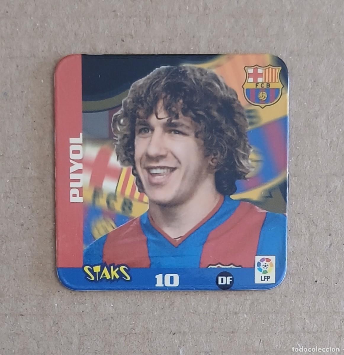 Coleccionismo cromos antiguos: STAK n&ordm; 10 PUYOL BARCELONA LIGA 2003-2004 LA RAZ&Oacute;N DE PANINI.