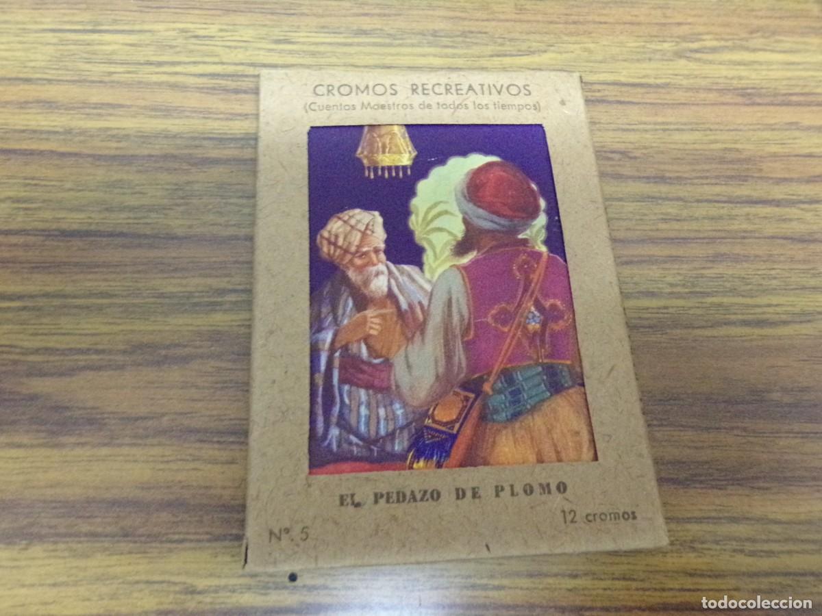 Coleccionismo cromos antiguos: cromos recreativos barsal el pedazo de plomo 12 cromos