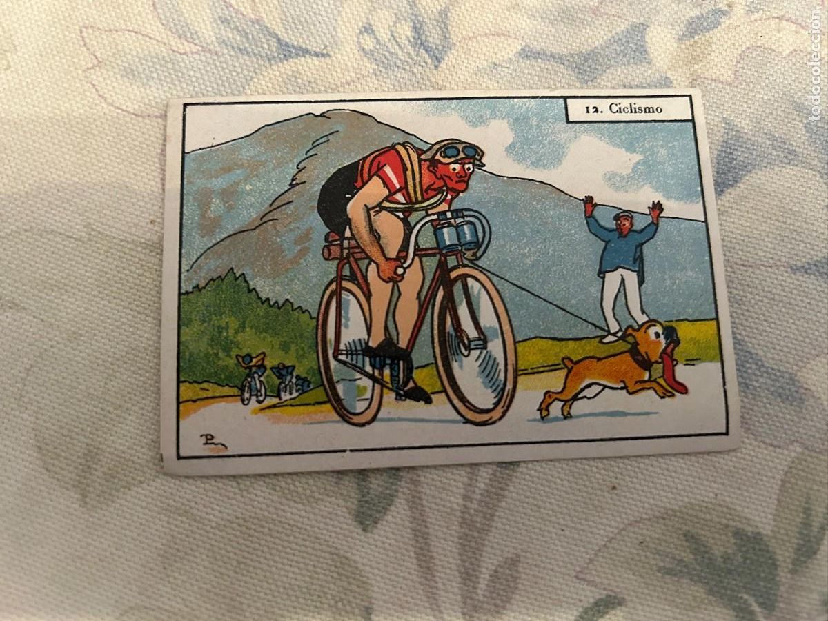Coleccionismo cromos antiguos: CROMO ZARAGOZA CICLISMO 12 SASTRERIA LA CONFIANZA