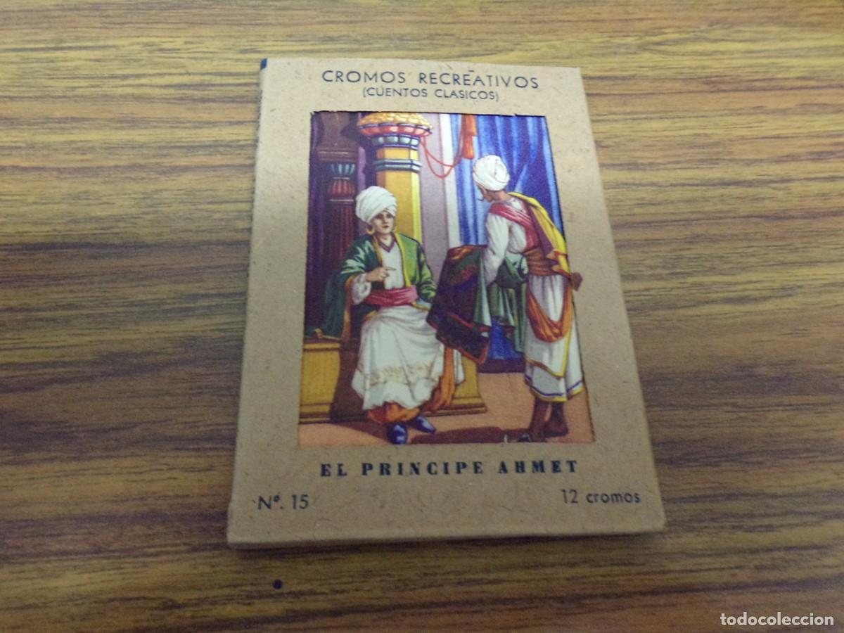 Coleccionismo cromos antiguos: cromos recreativos barsal el principe ahmet