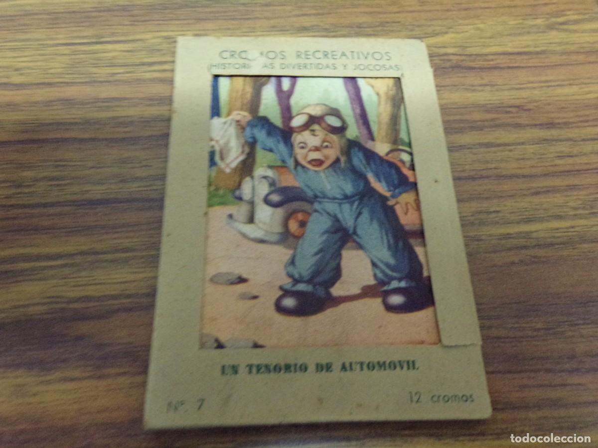Coleccionismo cromos antiguos: cromos recreativos barsal un tenorio de automovil 12 cromos