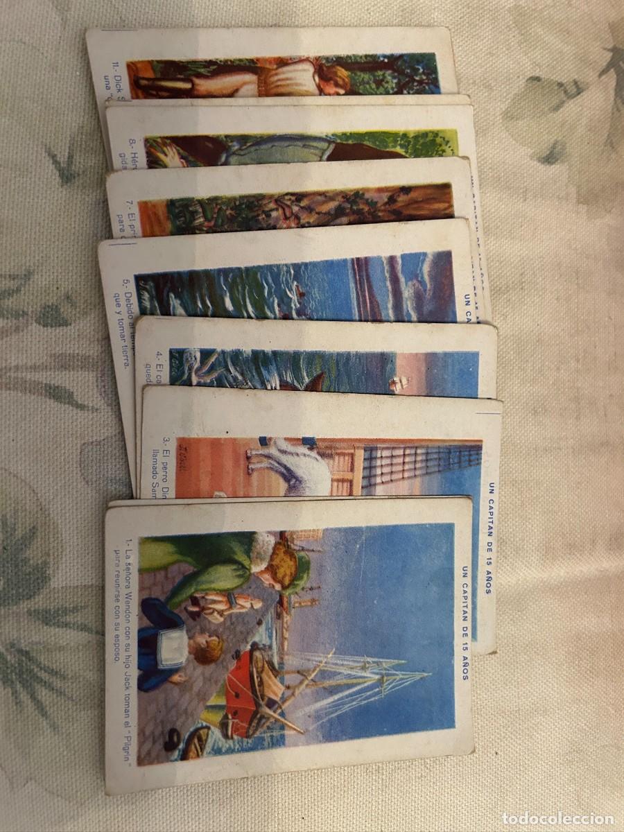 Coleccionismo cromos antiguos: UN CAPITAN DE 15 A&Ntilde;OS GALLETAS SOLSONA 1-2-3-4-5-7-8-10 11 Y 12 SE VENDEN SUELTOS