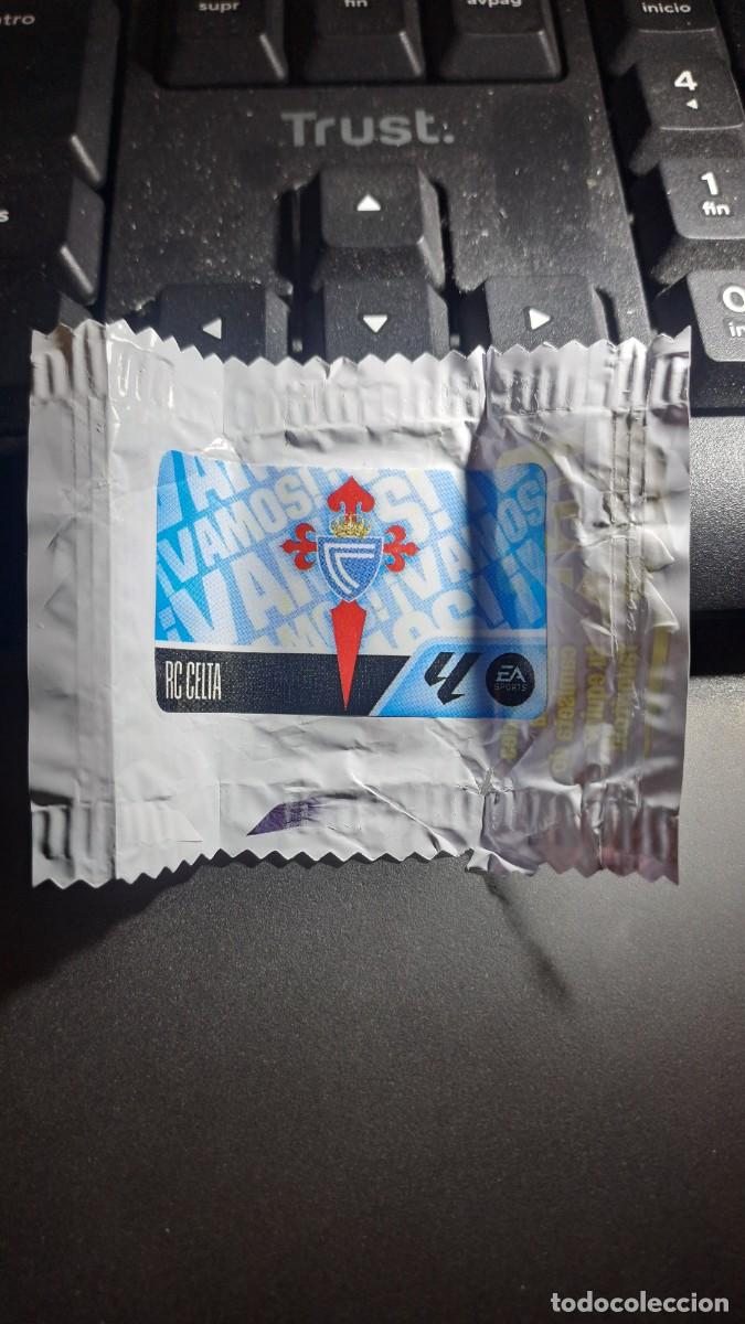 Coleccionismo cromos antiguos: CROMO ESCUDO CELTA DE VIGO CHICLE LIGA 2026 2027 26 27 ESTE PANINI NUNCA PEGADO