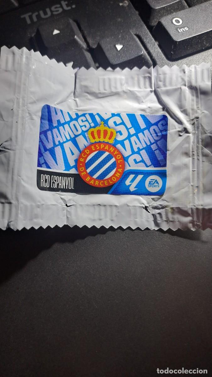 Coleccionismo cromos antiguos: CROMO ESCUDO ESPANYOL CHICLE LIGA 2026 2027 26 27 ESTE PANINI NUNCA PEGADO