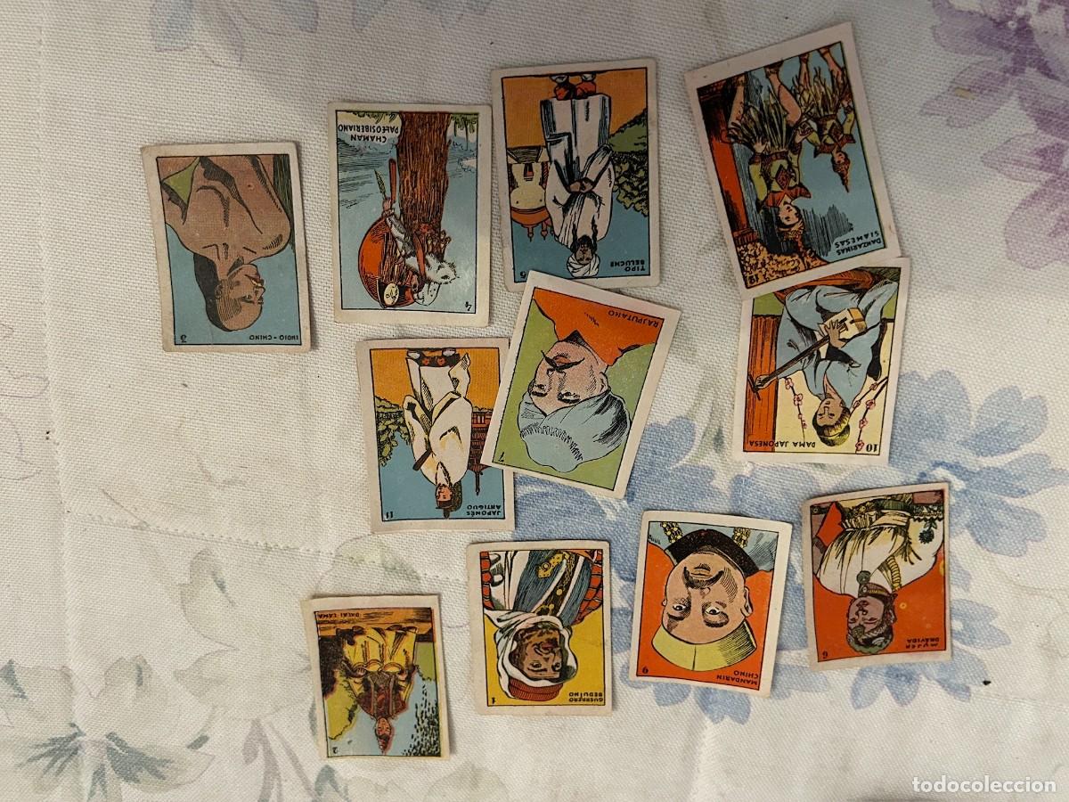Coleccionismo cromos antiguos: cromos cultura personajes asiaticos 12 cromos completa buen estado dalai-lama y otros