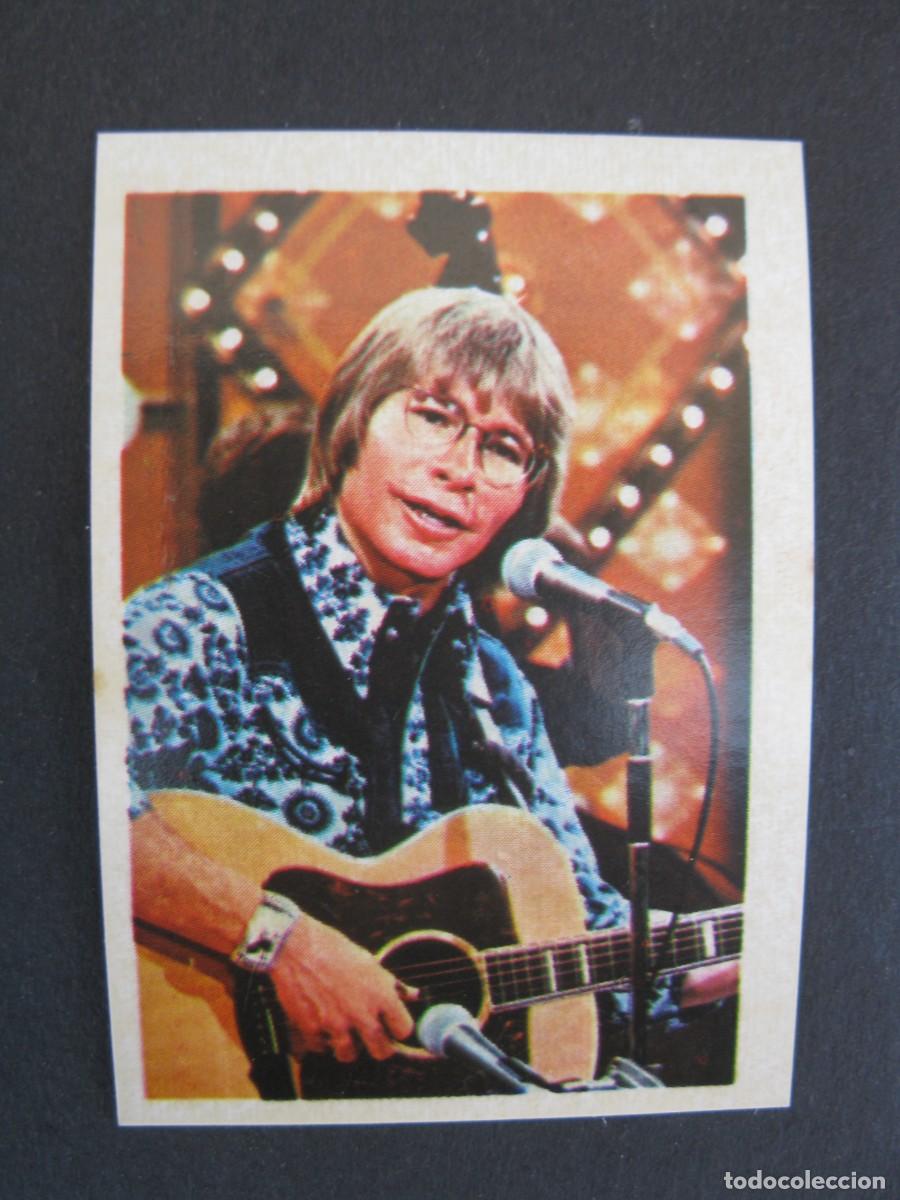 Coleccionismo cromos antiguos: POP FESTIVAL - CROMO N&ordm; 153 - JOHN DENVER - EDITORIAL FHER - NUNCA PEGADO.