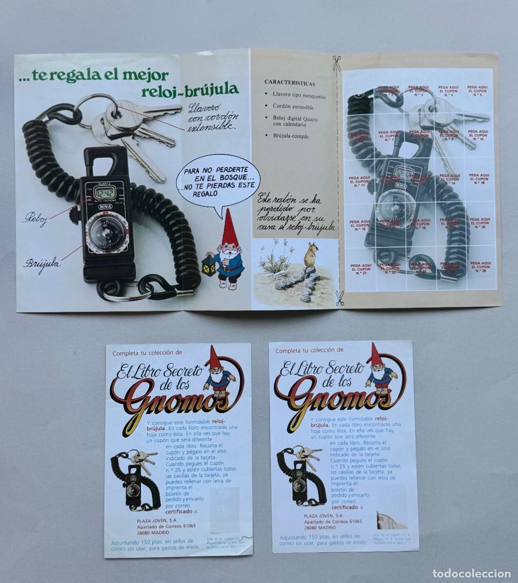 Coleccionismo cromos antiguos: Lote cupones promocionales. El gran secreto de los gnomos